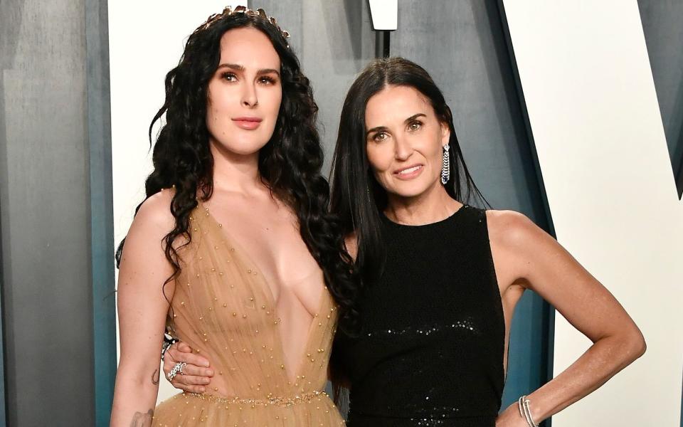 Rumer Willis und Demi Moore