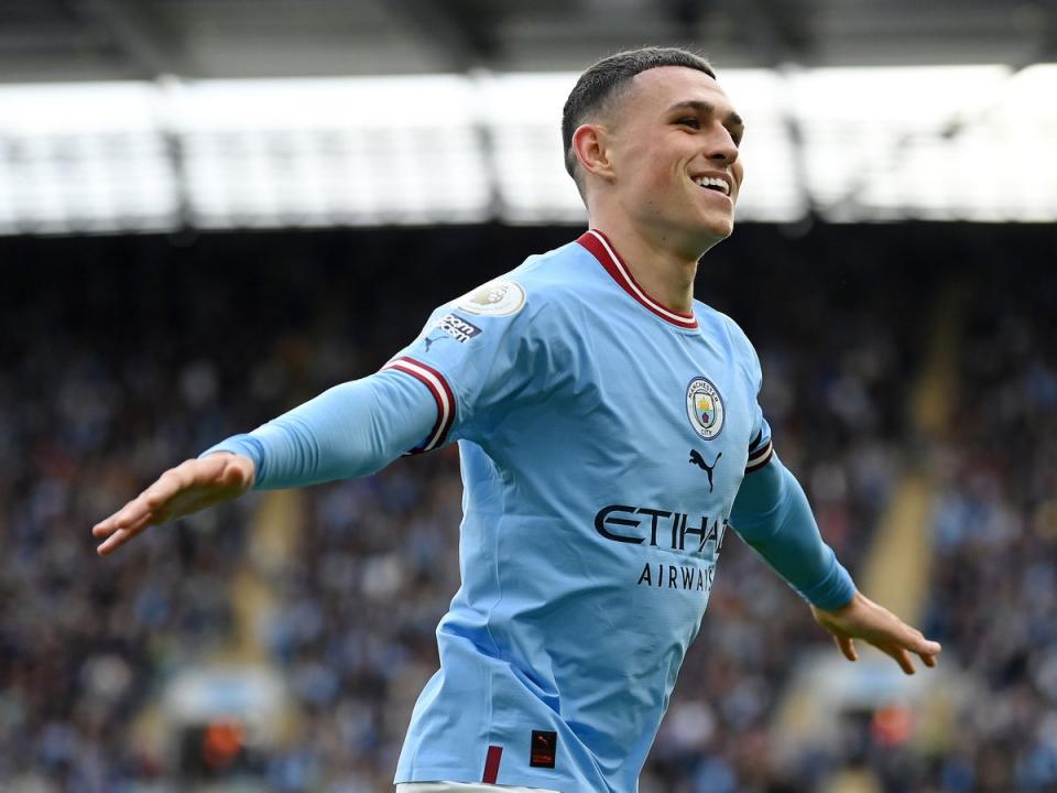 Manchester City midfielder Phil Foden (Getty Images)