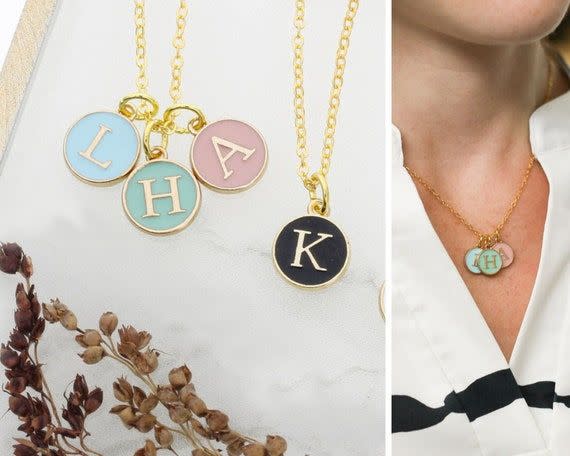 Monogram Initial Necklaces