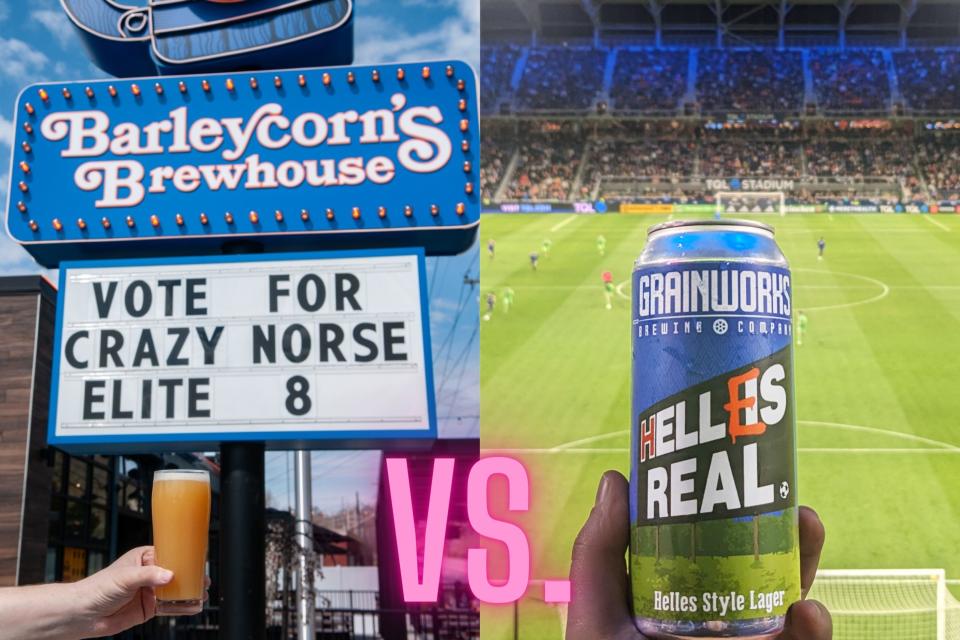 Barleycorn's Brewhouse and Grainworks will face off in the Final Four of Cincinnati's Favorite Beer 2024.