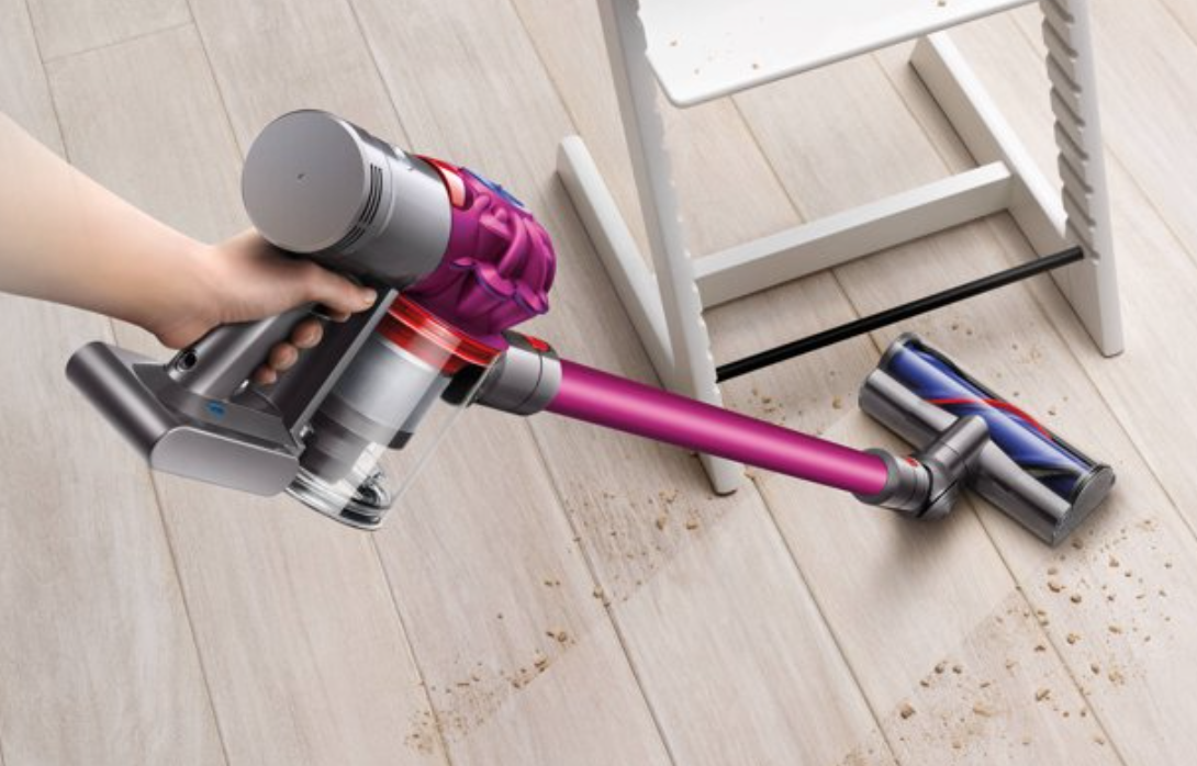 This iconic vac will clean up the bad neighborhood that is your schmutzy flooring. (Photo: Dyson)