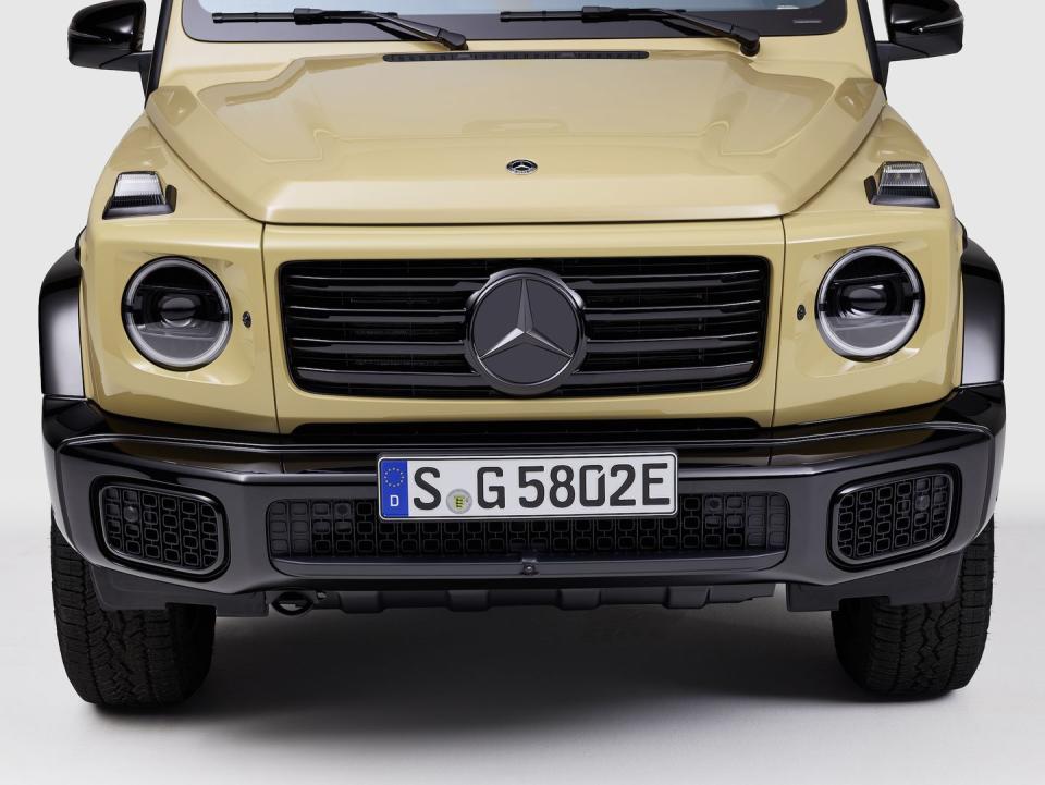 mercedes benz g 580 with eq technology press images