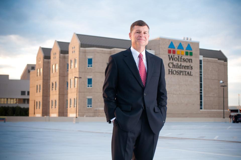 Michael Aubin retired Monday as president of Wolfson Children's Hospital in Jacksonville, which he joined in 2011. He has been a children's hospital executive for 44 years.