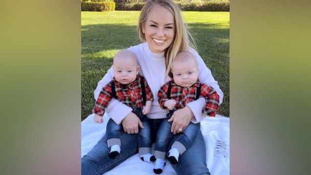 PHOTO: Lana Clay-Monaghan, of California, is pictured with her twin sons. (Courtesy Lana Clay-Monaghan)