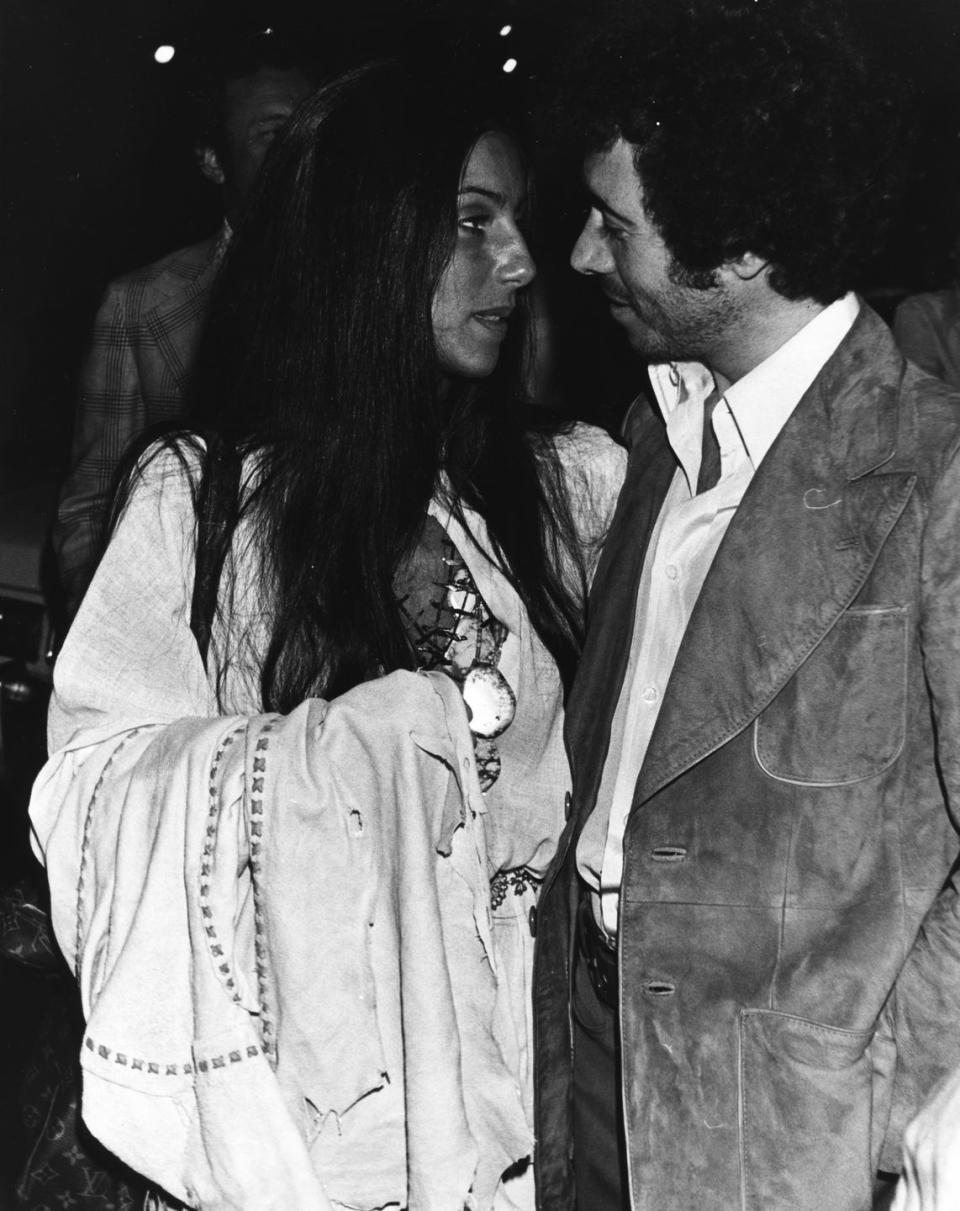 Cher and David Geffen