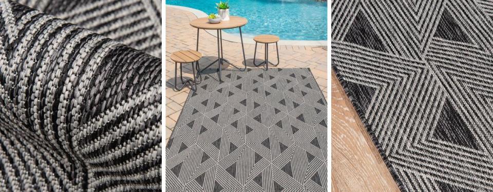 Sardinia Striped Outdoor Area Rug