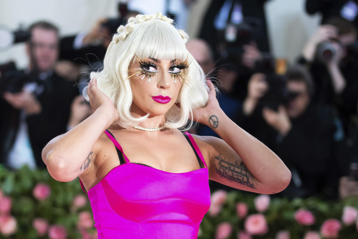 Lady Gaga attends The Metropolitan Museum of Art's Costume Institute benefit gala celebrating the opening of the "Camp: Notes on Fashion" exhibition on Monday, May 6, 2019, in New York. (Photo by Charles Sykes/Invision/AP)
