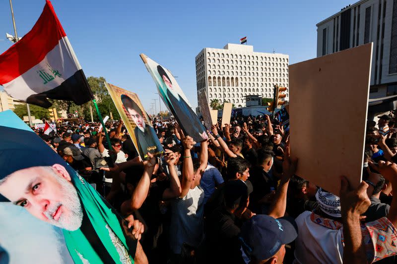 Protest in Baghdad following Koran burning in Sweden