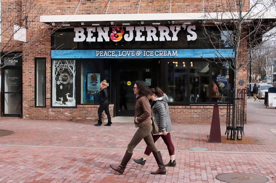 Ben & Jerry’s Free Cone Day is April 16. AP