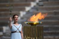 Olympics - Olympic Flame Handover Ceremony