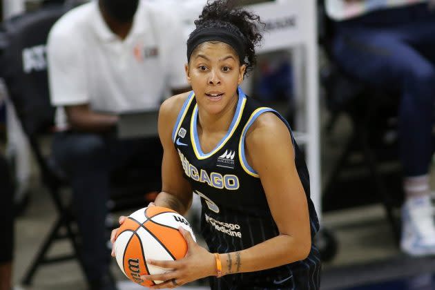Candace Parker to Be First Female Player Featured on Cover of NBA