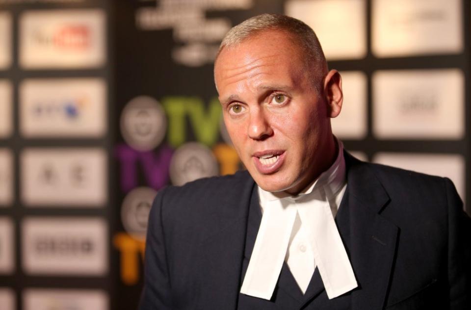 Barrister and TV judge Robert Rinder warned that history is ‘repeating itself’ as he reported from Poland’s border with Ukraine (PA)