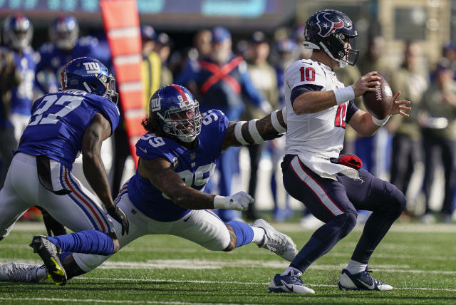 Jones, Barkley lead Giants past Texans 24-16 for 7-2 start - The