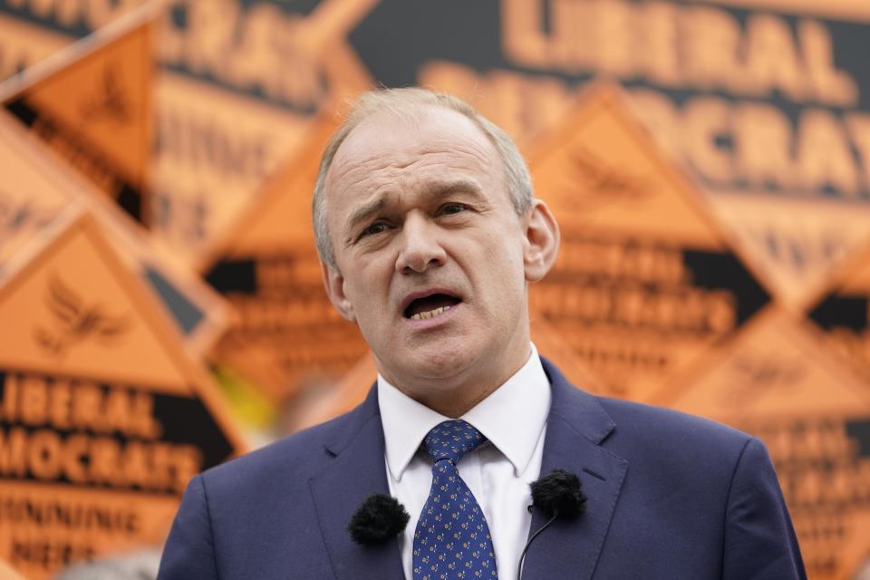 Sir Ed Davey (PA Wire)