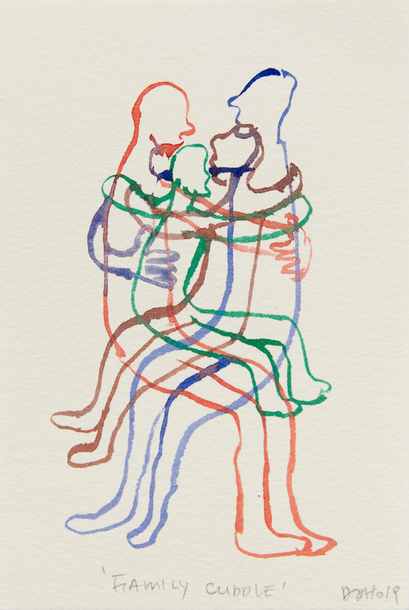 《Family Cuddle》（圖 / Lehmann Maupin）