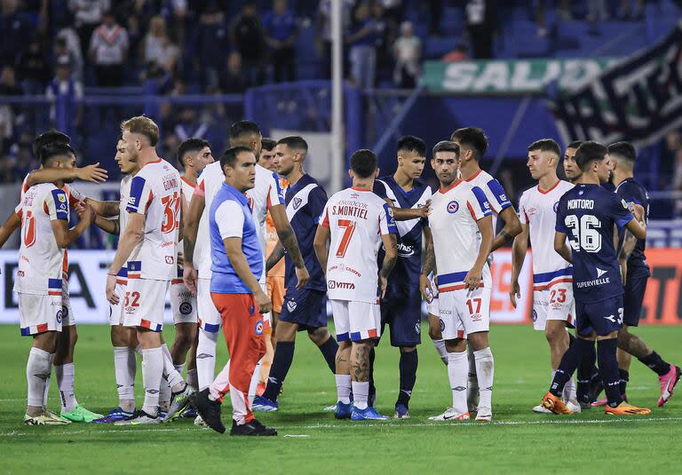 Argentinos y Vélez compartieron la zona A de la Copa de la Liga