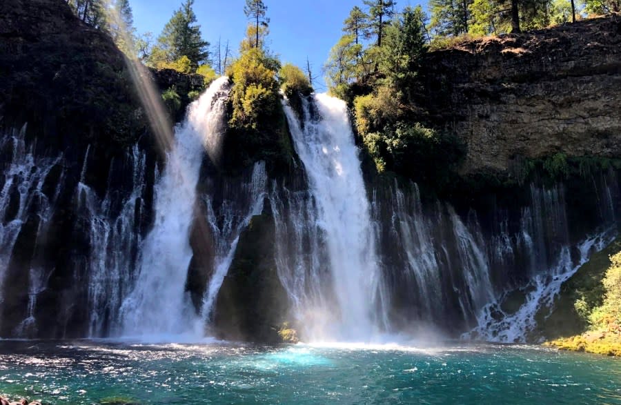 Burney Falls is seen in 2023. (Photo by Mayra Ramirez)