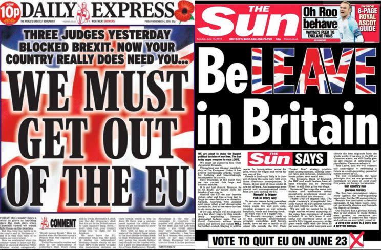 Daily Express / The Sun