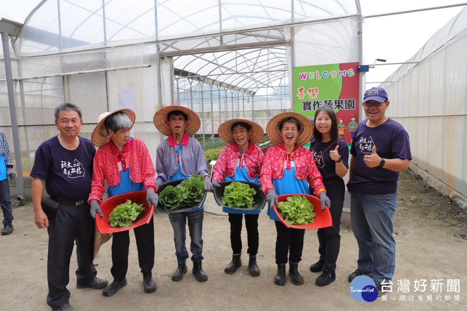 喜樂力推食農教育　樂當種菜郎