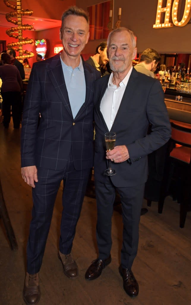 Ben Daniels and Ian Gelder at the 31st Annual Critics’ Circle Theatre Awards on April 3, 2022 Dave Benett/Getty Images