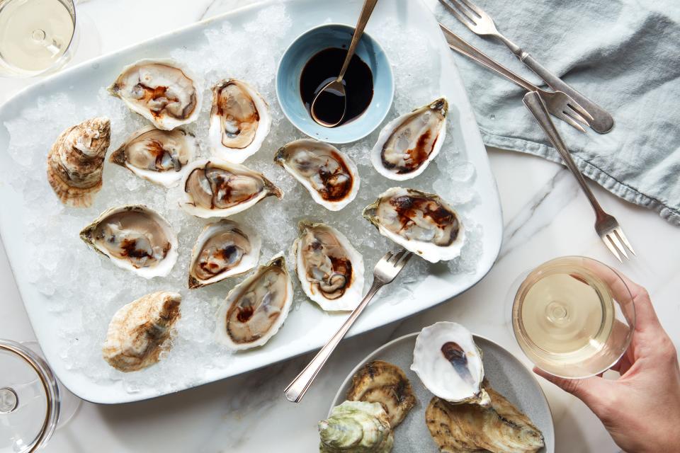 Oysters with Balsamic