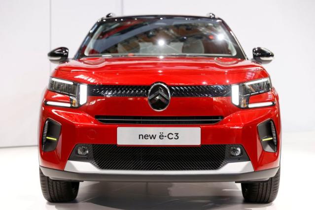 Citroen targets low-cost Chinese EVs with electric C3 for 23,300 euros