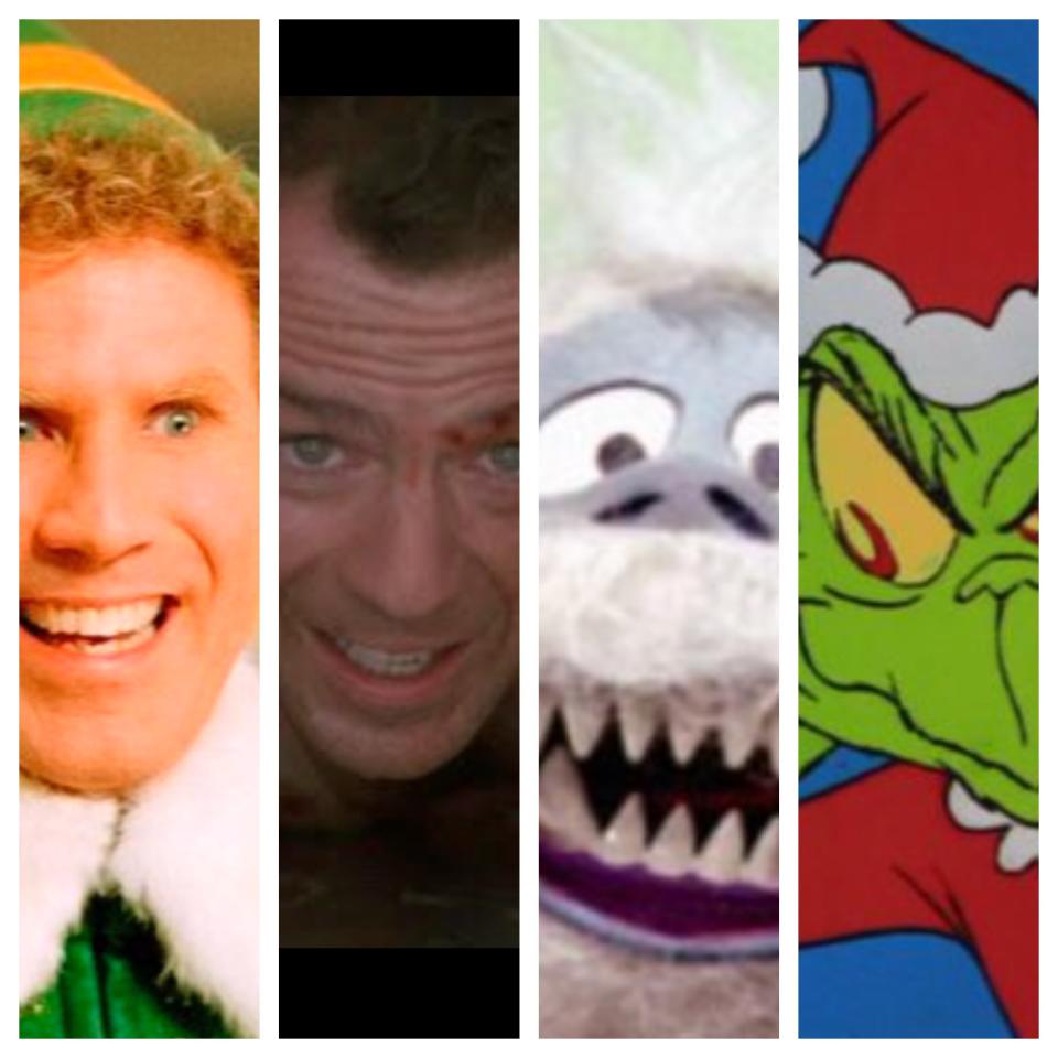 Buddy, John, Abominable, Grinch.