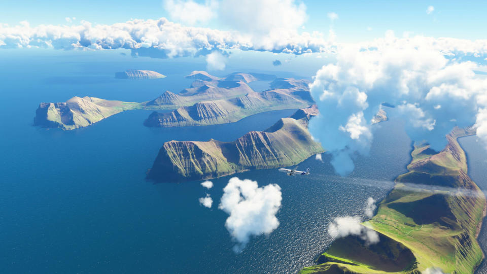 Microsoft Flight Simulator world update XV expands on the Nordics and Greenland.