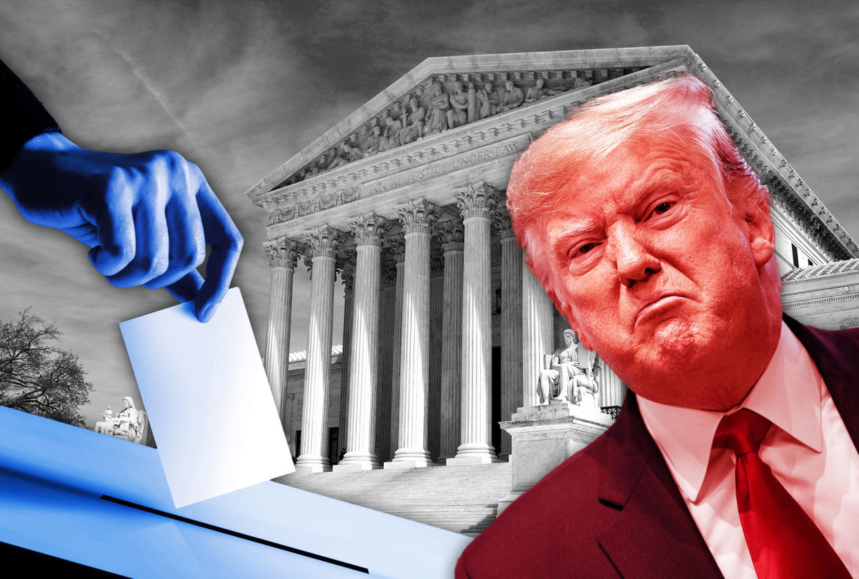 Donald Trump; Supreme Court; Voting Photo illustration by Salon/Getty Images
