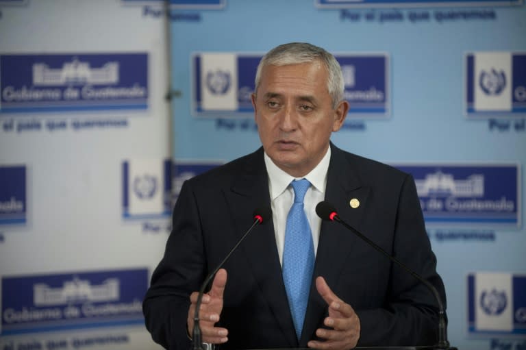 Guatemalan President Otto Perez Molina has earned the dubious distinction of becoming the first president to have his immunity revoked in the Central American country's history