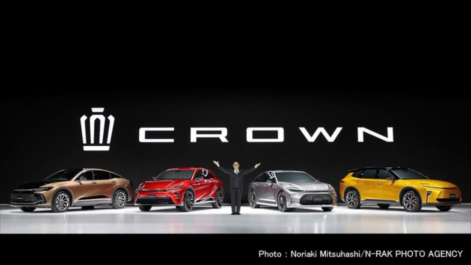 16代Crown從過去的房車，轉型車擁有四種不同車型的車系。(圖片來源/ Toyota)