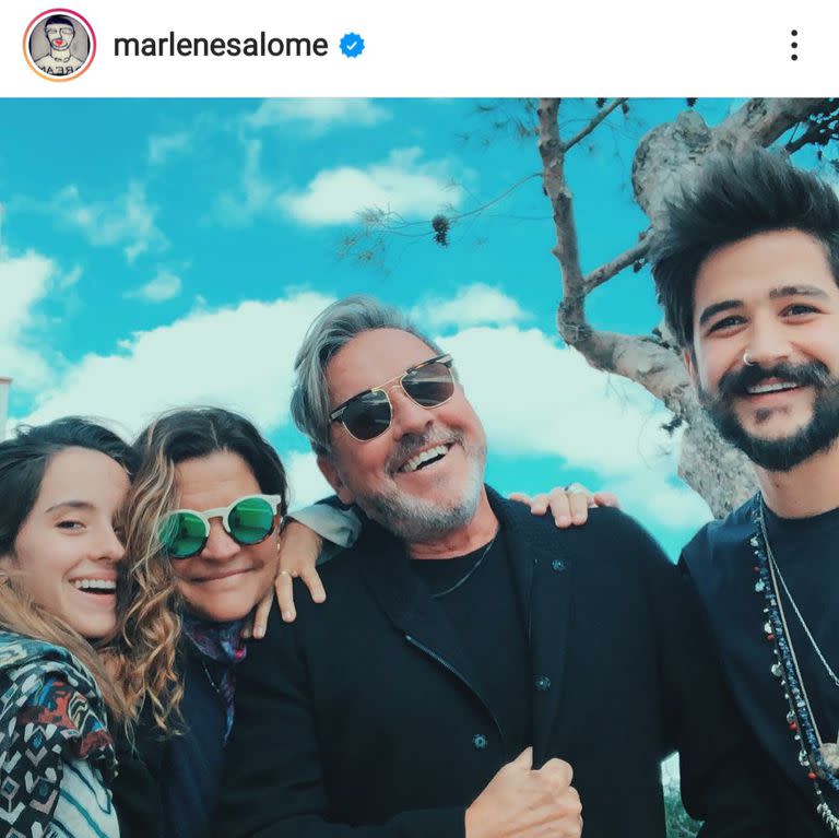 En las redes sociales Marlene suele compartir imágenes de la familia y algunos recuerdos de la infancia de sus hijos