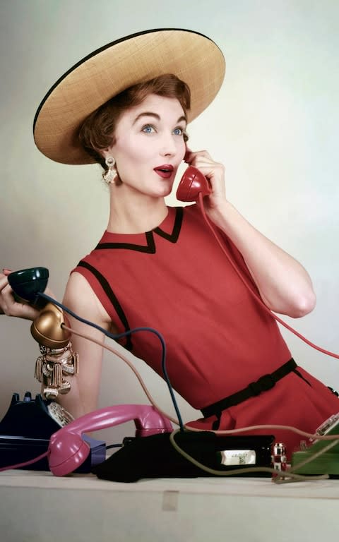 Vogue 1953 - Evelyn Tripp - Credit: Erwin Blumenfeld /Getty