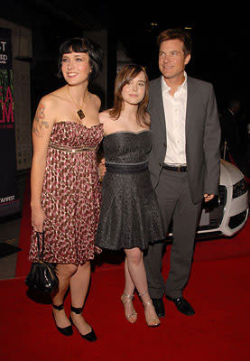 Screenwriter Diablo Cody , Ellen Page and Jason Bateman at the AFI Fest screening of Fox Searchlight's Juno in Hollywood