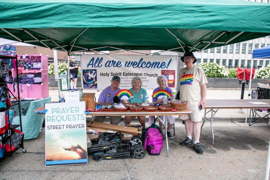 Grand Rapids Pride Festival on Saturday, June 22, 2024. (Michael Buck/WOOD TV8)