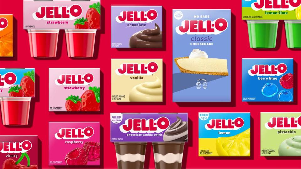 <p>Jell-O</p> New Jell-O Logo and Packaging in 2023