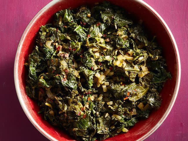 AR Magazine Winter Greens with Chipotle Broth