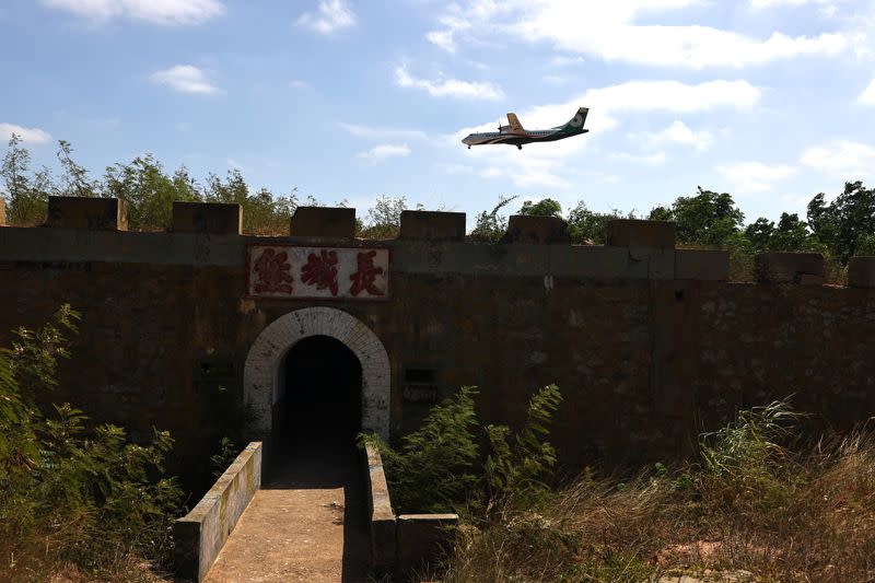 The Wider Image: Model soldiers and secret bunkers on Taiwan's front line with China