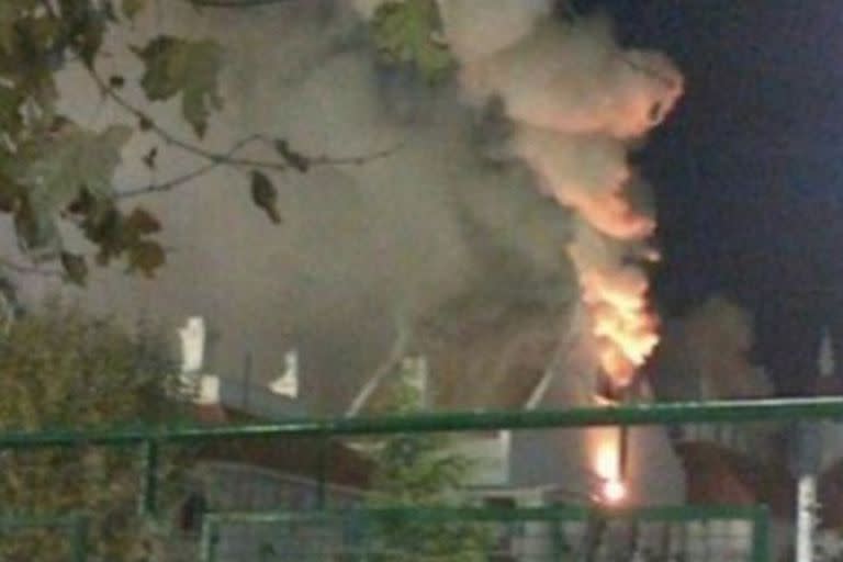 Palermo: se incendió parte de las instalaciones del Club GEBA