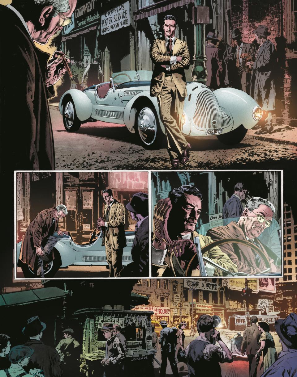 Pages from The Bat-Man: First Knight #1