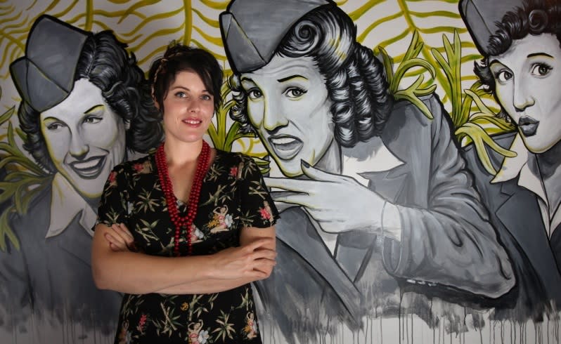 Mt Hawthorn-based street artist Fieldey. Picture: Megan Powell/ The West Australian