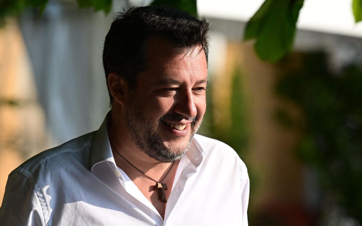 Matteo Salvini - Miguel Medina/AFP