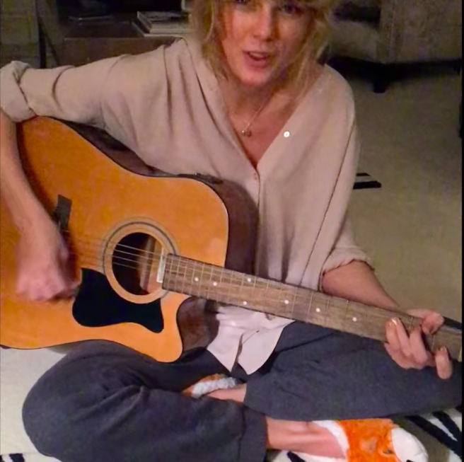 <h1 class="title">Taylor singing to Joe</h1><cite class="credit">Netflix</cite>