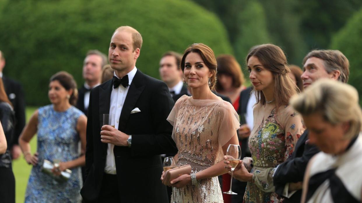 the duke and duchess of cambridge attend gala dinner to support east anglia's children's hospices' nook appeal