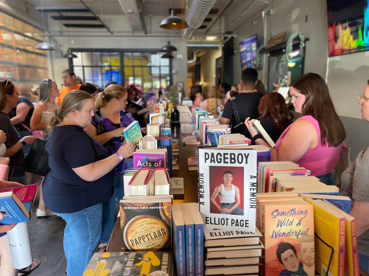 Adult book fairs are popular events for The Novel Neighbor, an independent bookstore in St. Louis, MO.