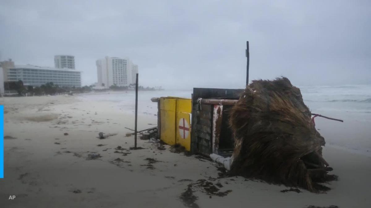 Hurricane Delta Makes Landfall In Mexico Video 3622