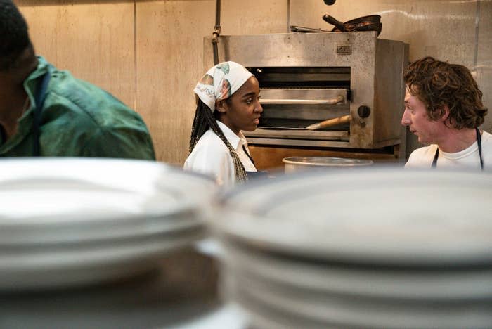 Characters in the kitchen