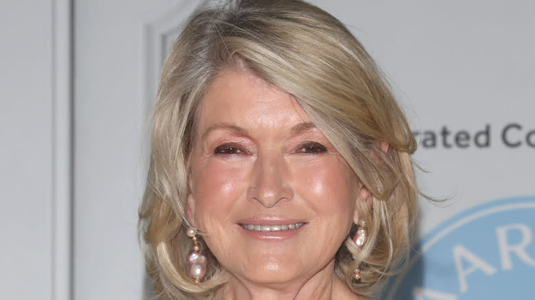 Martha Stewart smiling