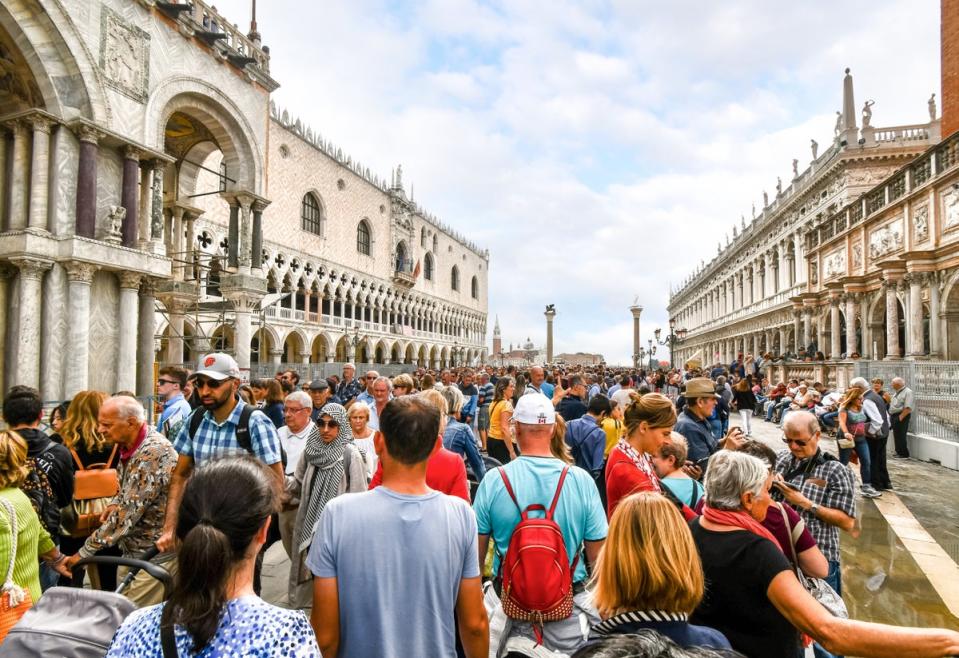 The visible effects of overtourism, Venice 2022 (Shutterstock/Kirk Fisher)