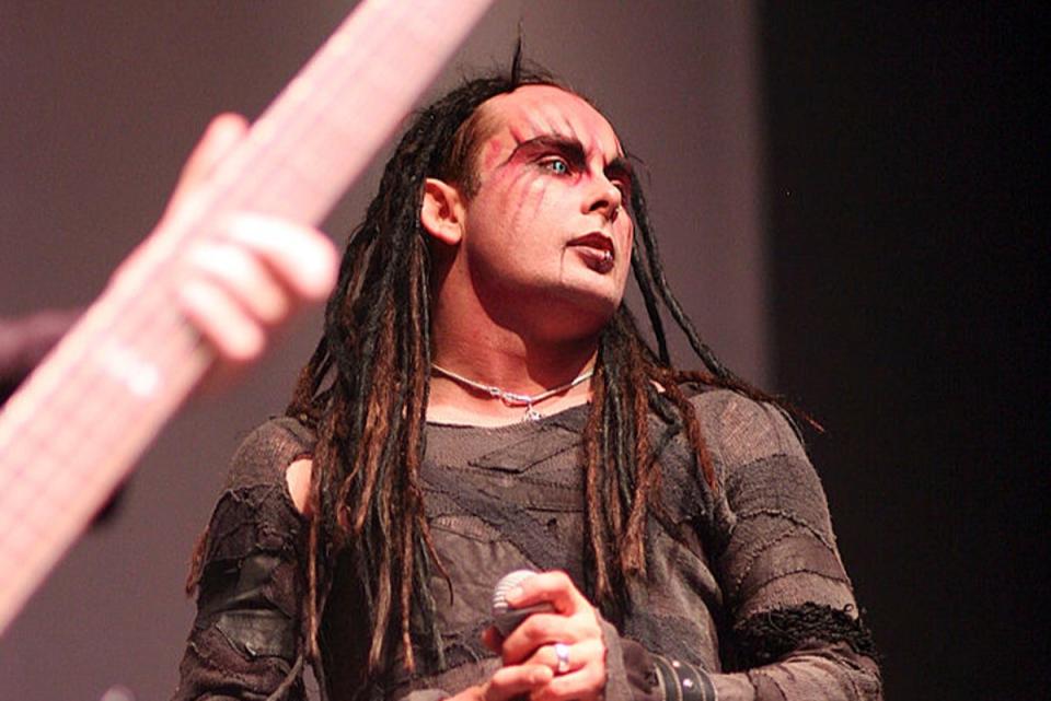 Dani Filth from Cradle of Filth (Getty Images)